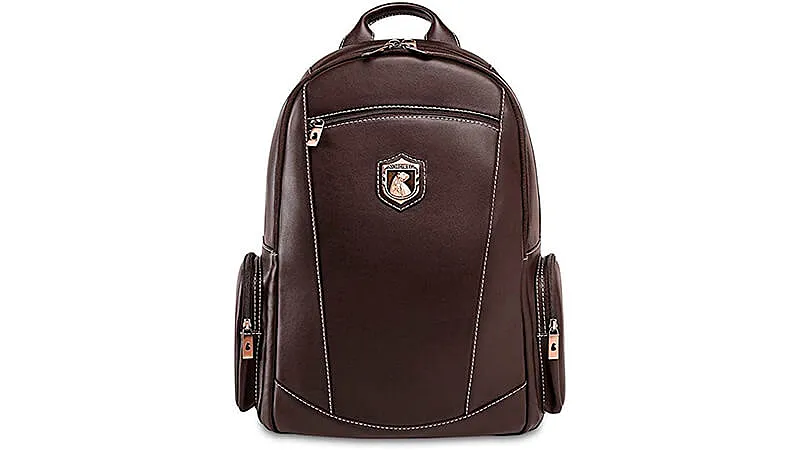 imagem de uma mochila de couro Nordweg Águia na cor marrom