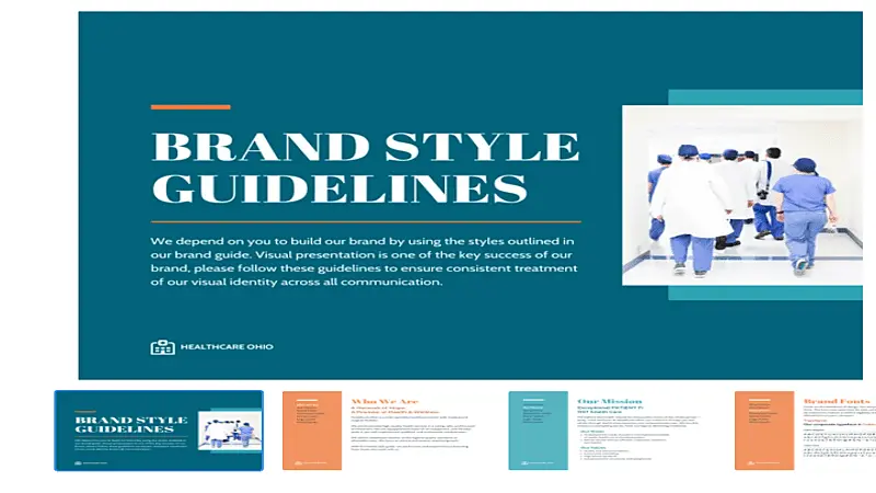 Captura de tela do Modelo de ebook Venngage