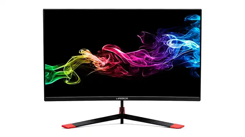 imagem de um monitor 144hz de 24 polegadas Warrior