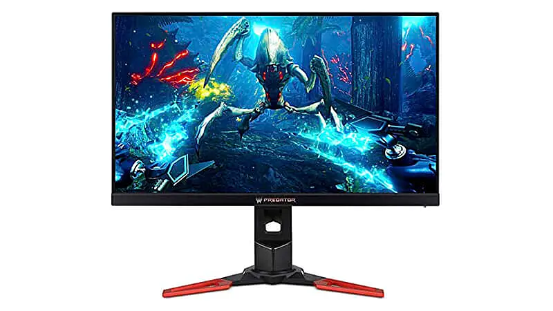 imagem de um monitor 144hz de 27 polegadas Acer Predator