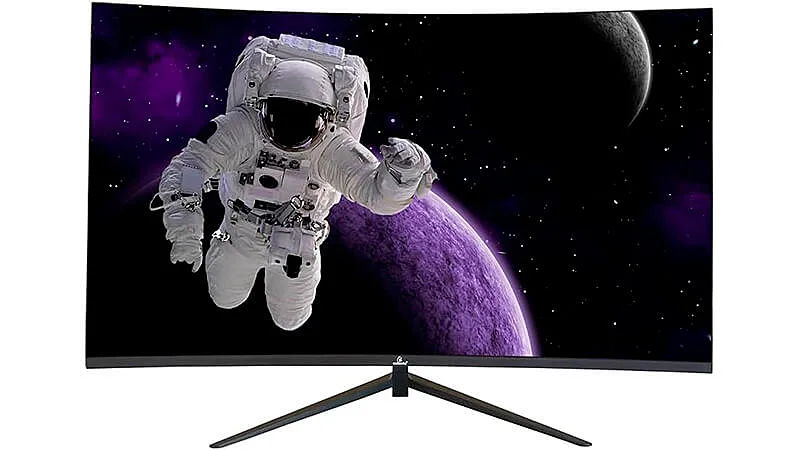 imagem de um monitor curvo de 27 polegadas da Concórdia