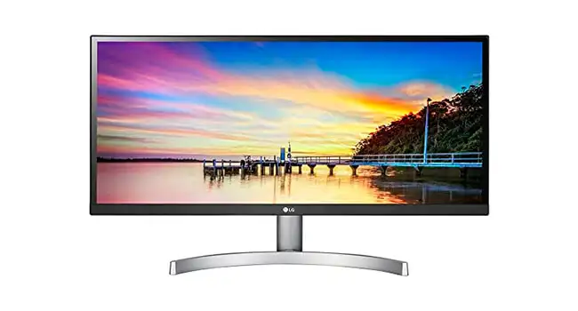 Monitor Para PC UltraWide LG foto de um monitor para pc UltraWide da LG com 29 polegadas