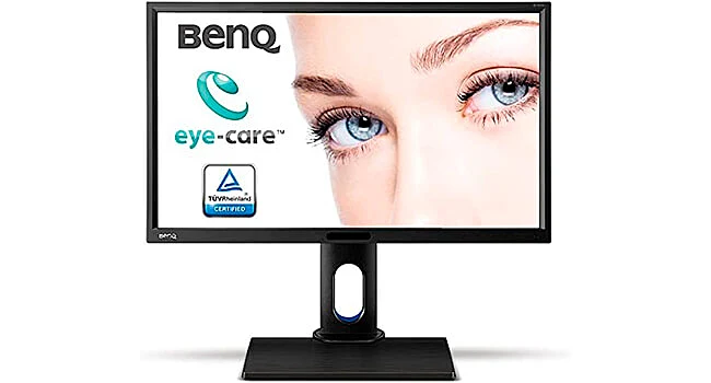 foto de um monitor BenQ de 23. 8 polegadas