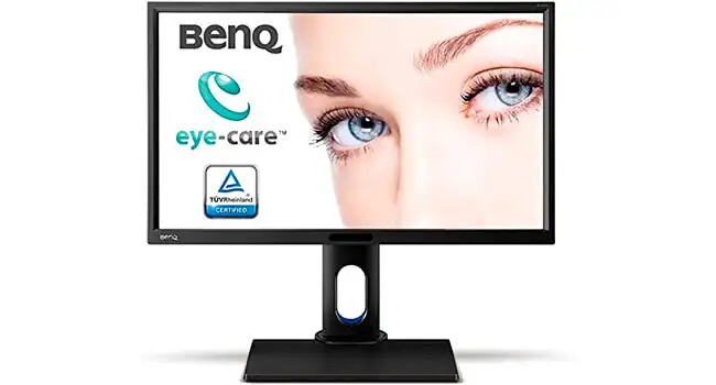 Monitor para PC BenQ foto de um monitor BenQ de 23. 8 polegadas