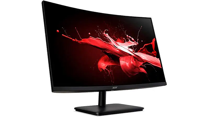 foto de um monitor curvo Acer de 27 polegadas