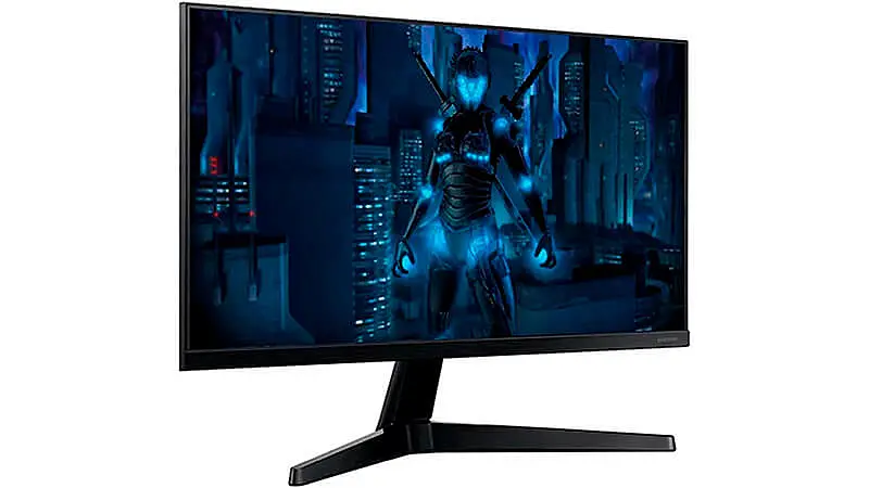 foto de um monitor Samsung de 24 polegadas