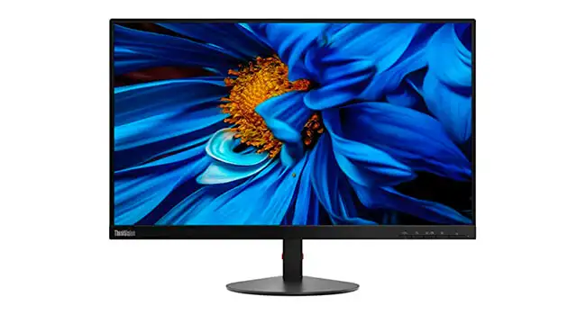 Monitor para PC Lenovo foto de um monitor Lenovo de 21.5 polegadas