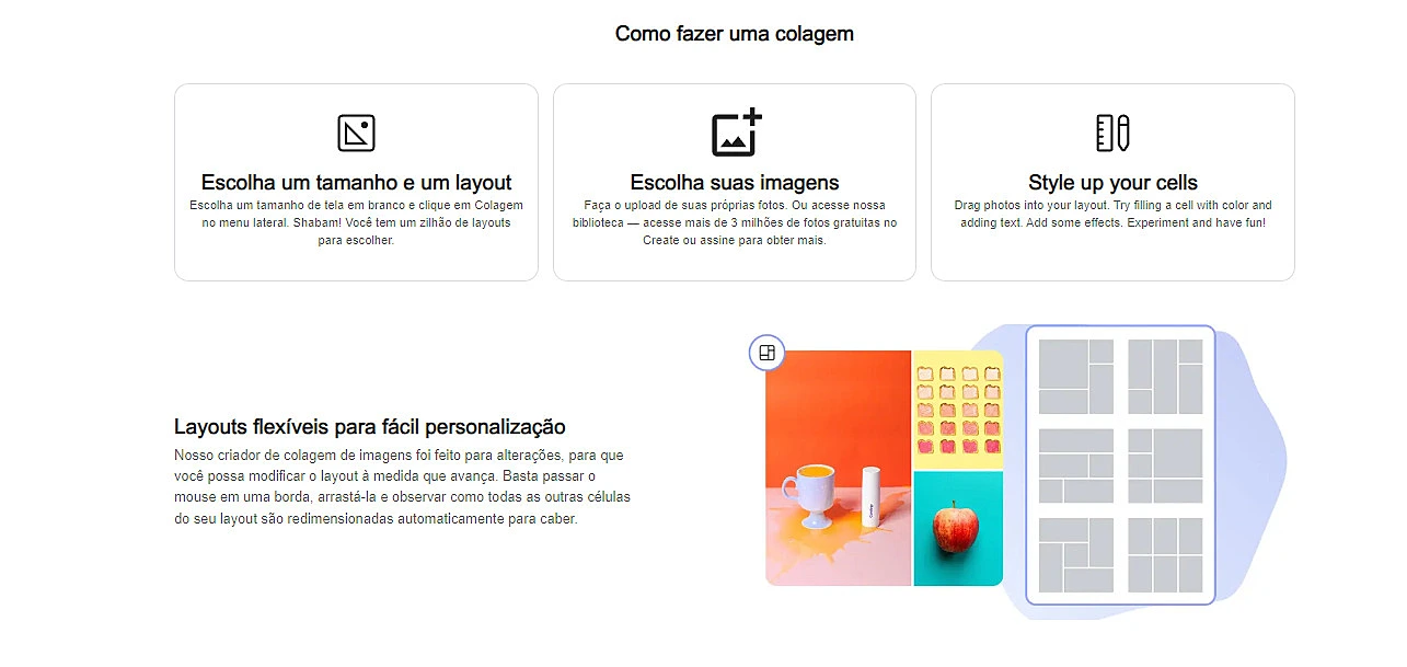 Como fazer uma montagem no Shutterstock Creative: Flow