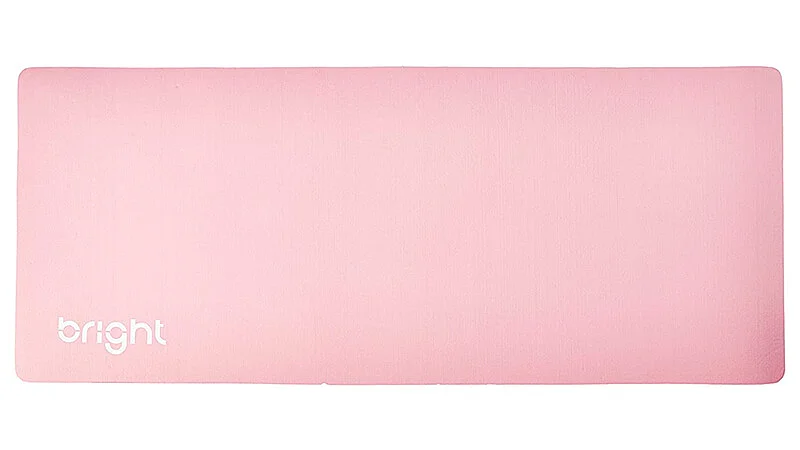 imagem de um mouse pad Bright Office na cor rosa
