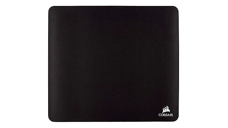 imagem de um mousepad gamer Corsair MM250 na cor preta