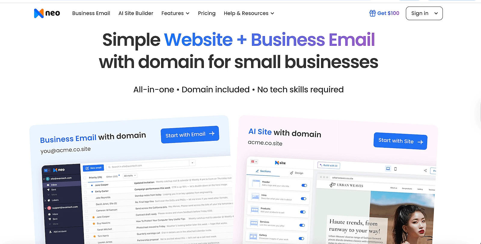neo-free-business-email