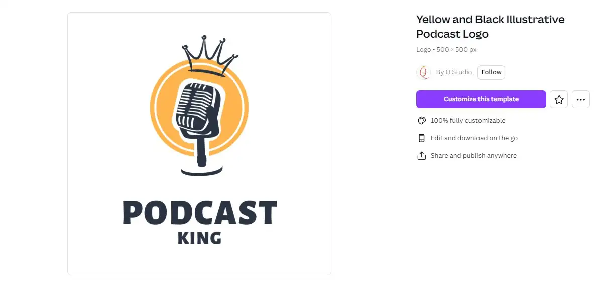 Nombres de podcast Podcast canva