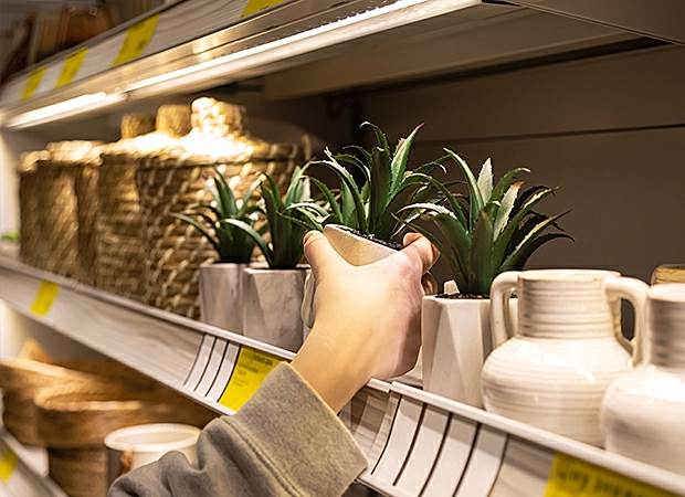 Foto de uma loja de variedades