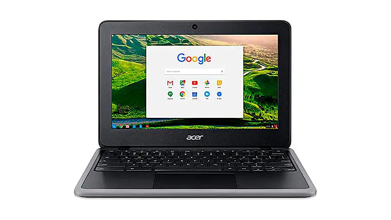 imagem de um Chromebook Acer na cor preta