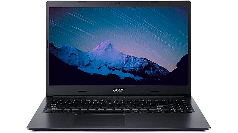 imagem de um notebook Acer Aspire 3 na cor preta