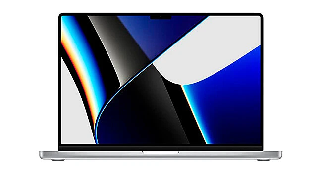 foto de um Macbook Pro de 16 polegadas com chip m1