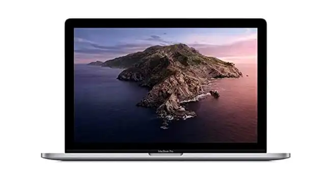 foto de um Macbook Pro Retina de 16 polegadas