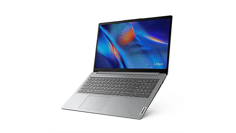 foto do notebook Lenovo Ultrafino S145 na cor cinza