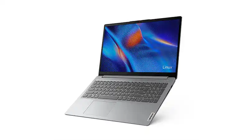 foto do notebook Lenovo Ultrafino S145 na cor cinza