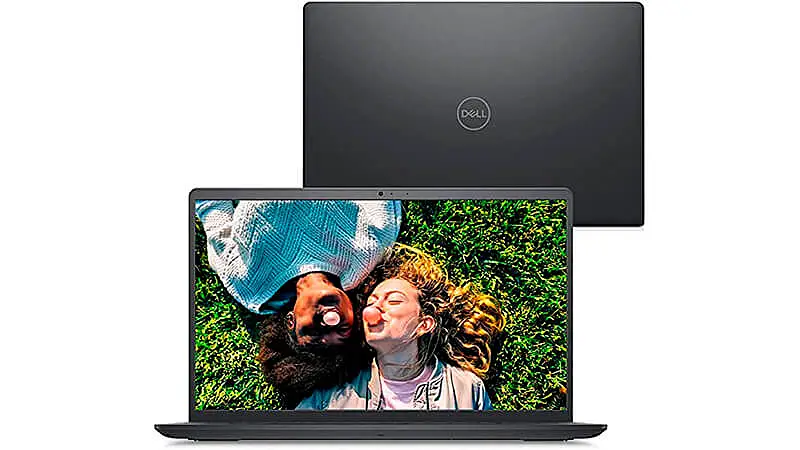 imagem de um notebook Dell Inspiron i15 i1100 na cor cinza