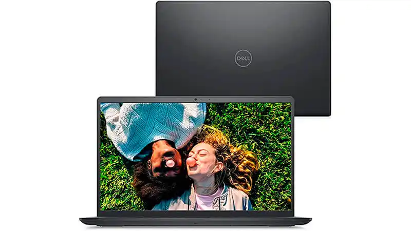 imagem de um notebook Dell Inspiron i15 i1100 na cor cinza