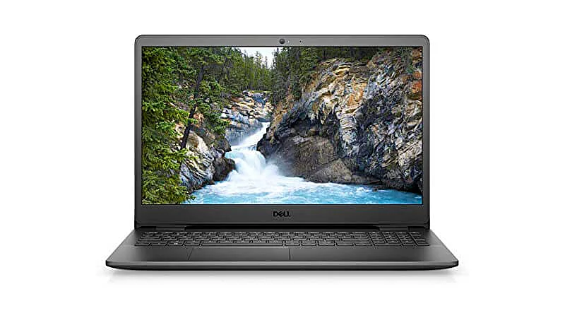 imagem de um notebook Dell Inspiron i15 3501 na cor cinza