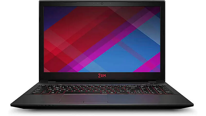 imagem de um notebook gamer 2AM na cor preta