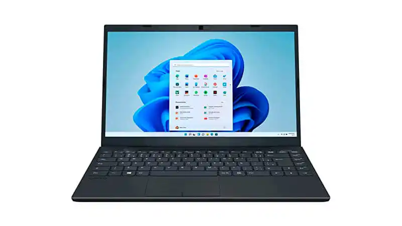 imagem de um notebook Vaio FE14 na cor grafite