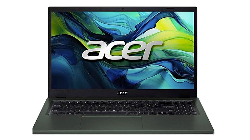 imagem de um notebook Acer na cor preta