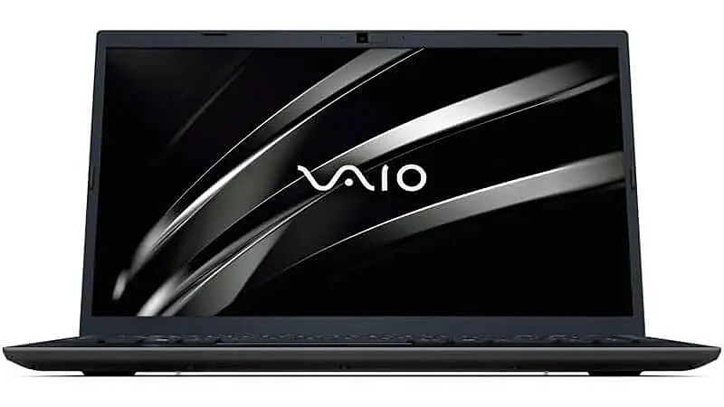 foto do notebook Vaio FE14 na cor grafite