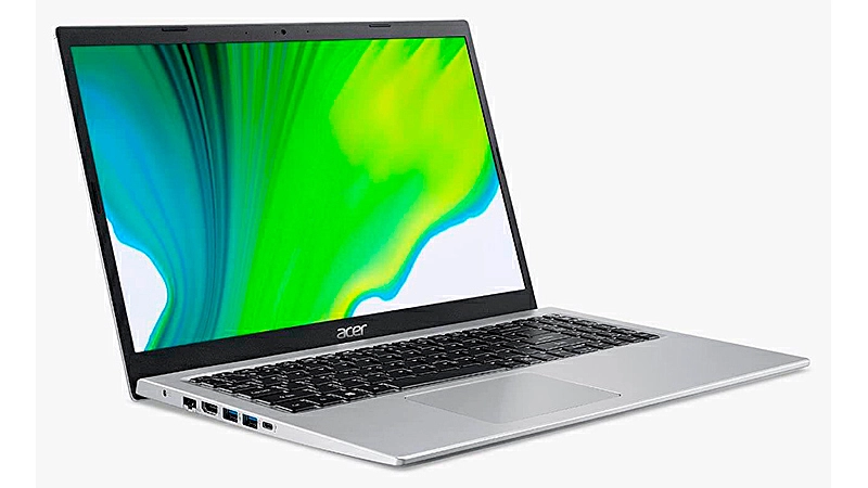 imagem de um notebook Acer Aspire 5 na cor cinza