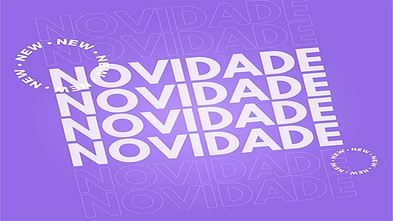 Imagem de novidades chegando publicação para postar no feed