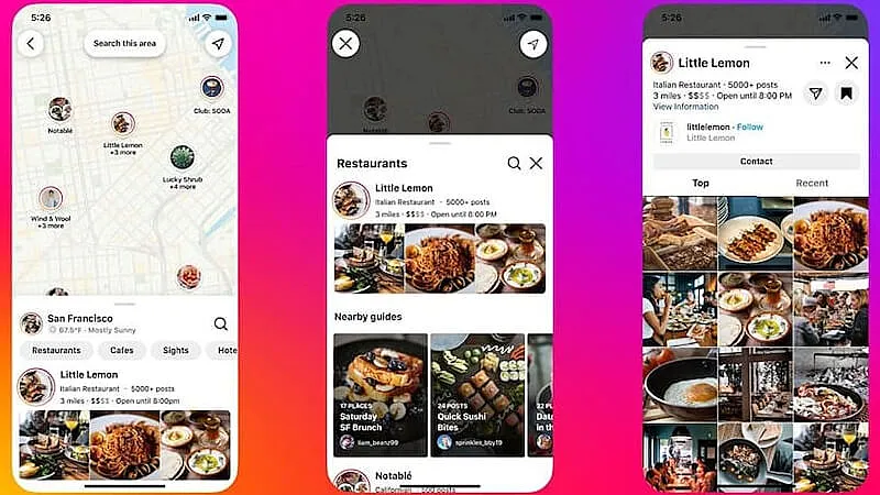 Captura de tela do Instagram