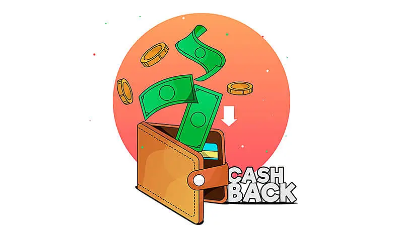 Carteira recebendo dinheiro