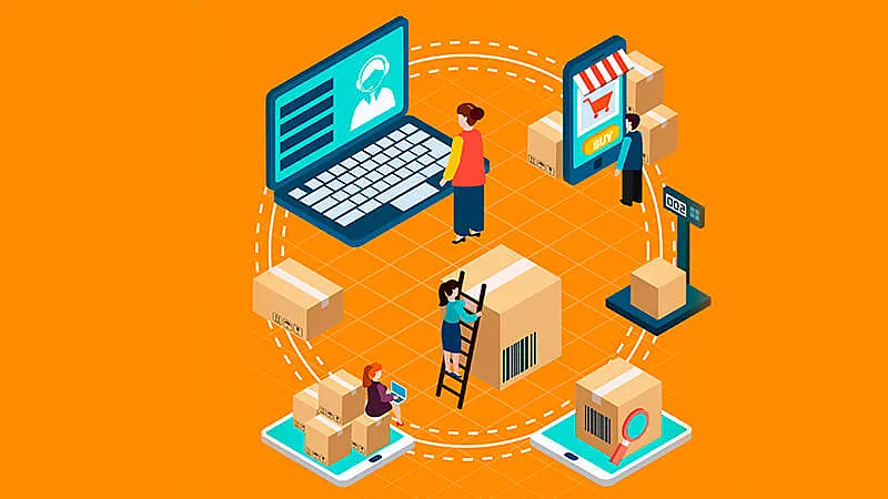 caminho do gerenciamento de negócio e estoque