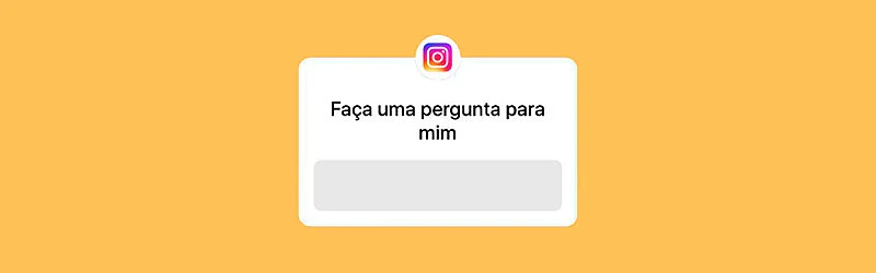 Caixa de perguntas do Instagram