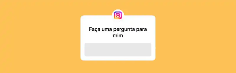 Caixa de perguntas Caixa de perguntas do Instagram