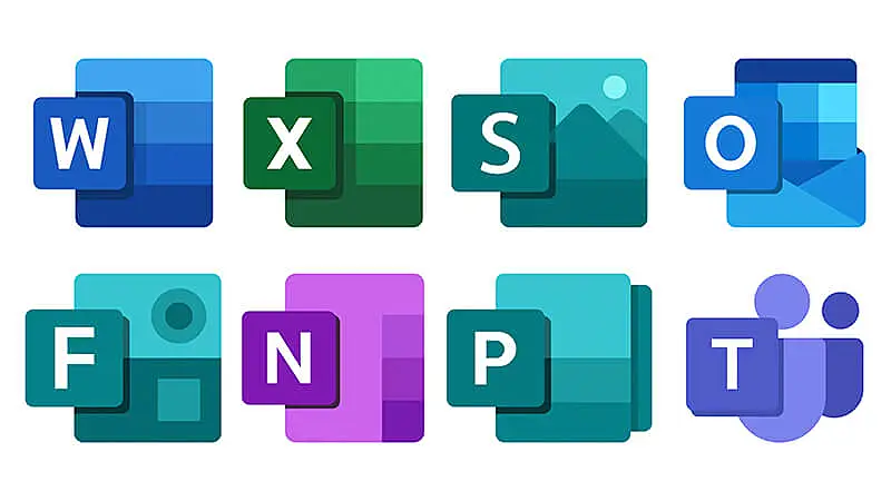 Imagem com a logo do Office 365 da Microsoft