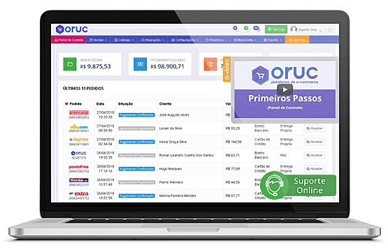 Loja virtual da Oruc