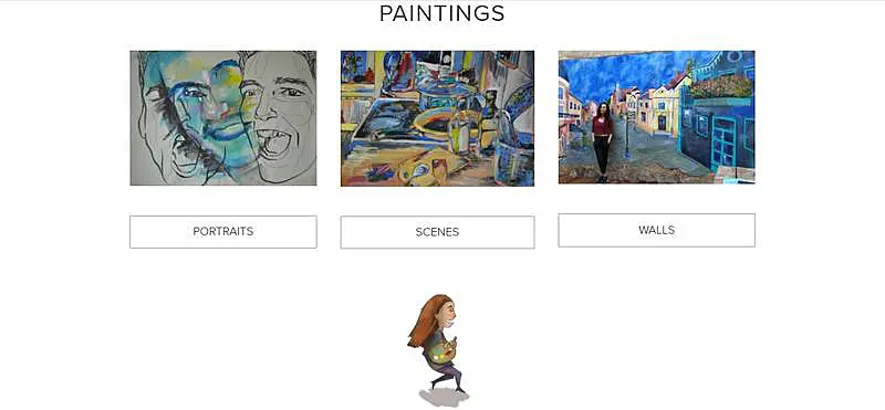 Clara Cabrera Studio página web