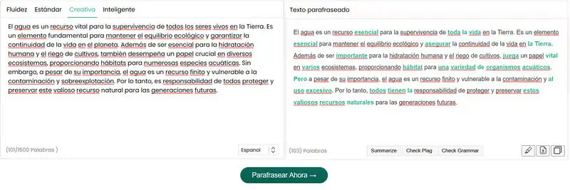 Revisión de Paraphraser.io