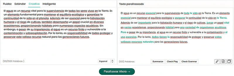 Revisión de Paraphraser.io