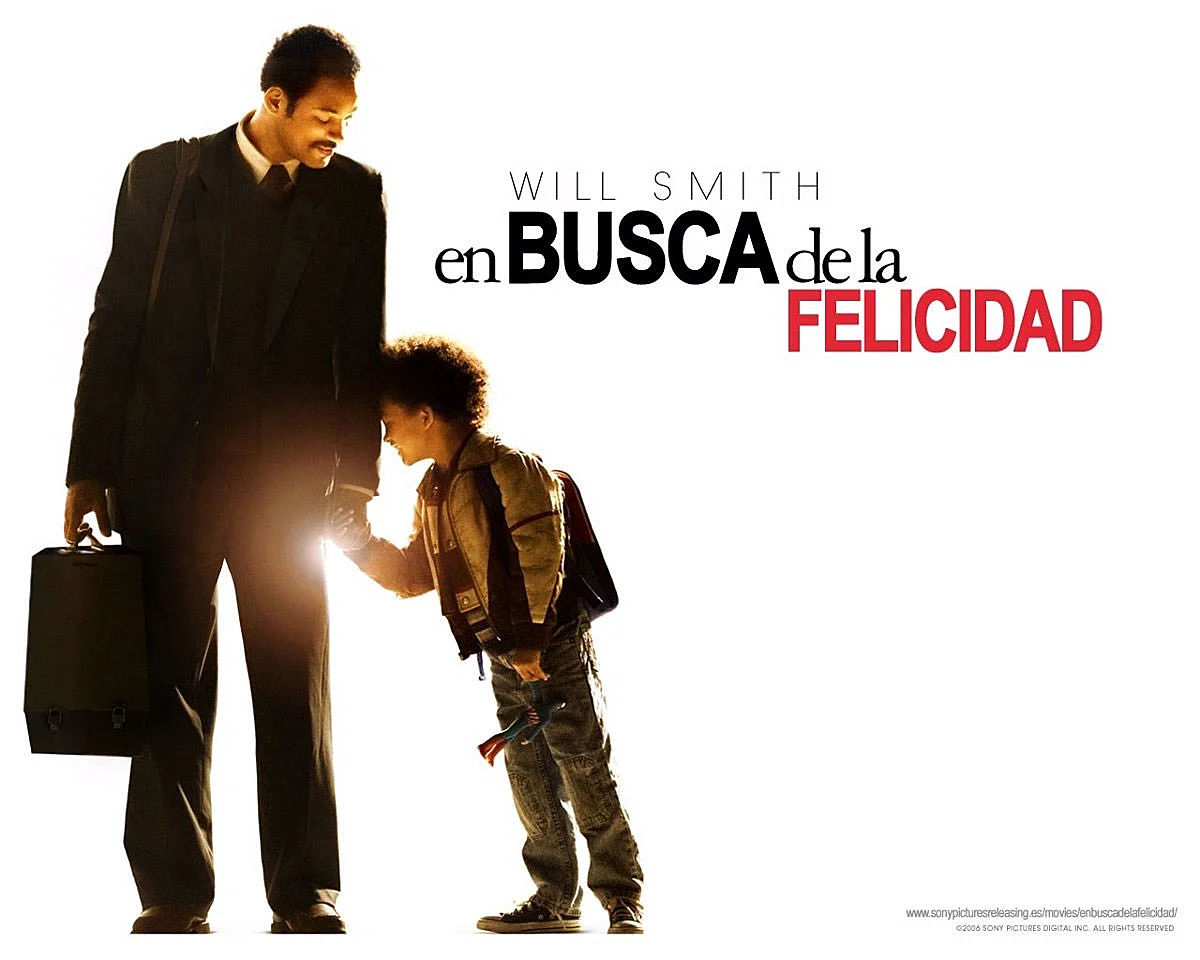 Banner película En busca de la felicidad
