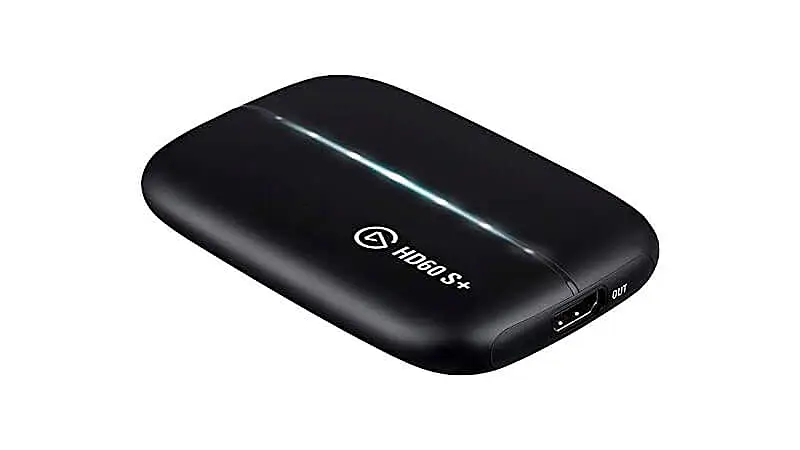 imagem que mostra uma placa de captura HD60 S+ da Elgato