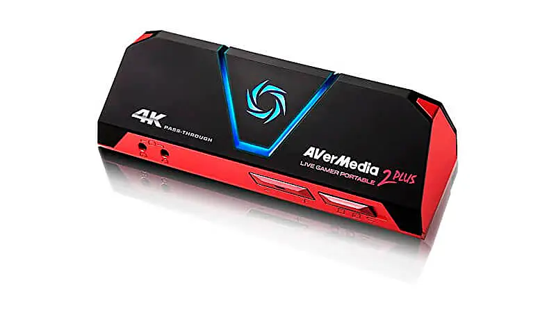 imagem que mostra uma placa de captura portátil 2 Plus da Avermedia