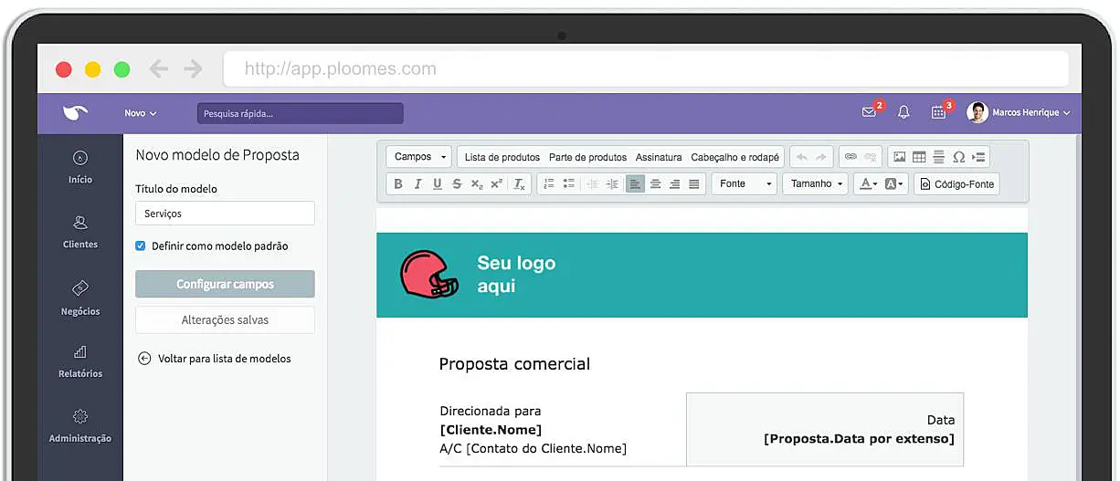 Automação de processos de vendas