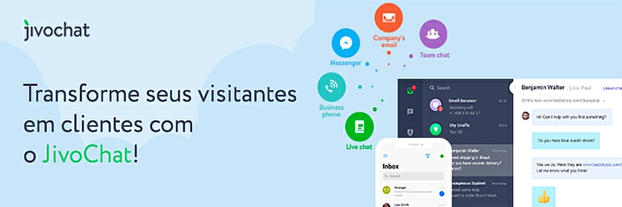 Banner do plugin de WordPress do JivoChat