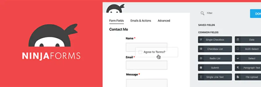 Banner do Ninja Forms