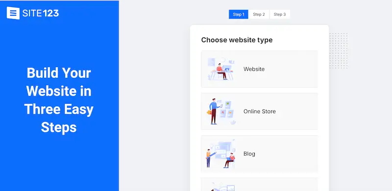 Popular CMS platforms - SITE123 SITE123 website builder
