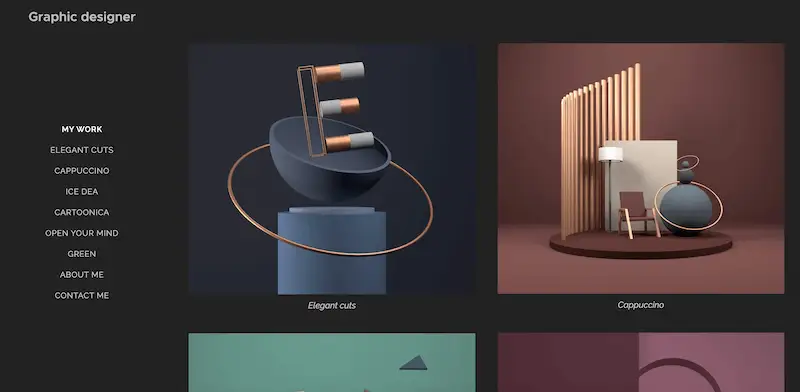 Portfolio website templates 10 Designer Portfolio template